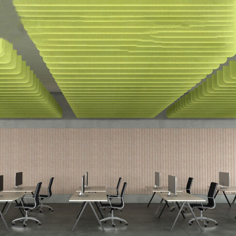acoustic ceiling baffle photo2